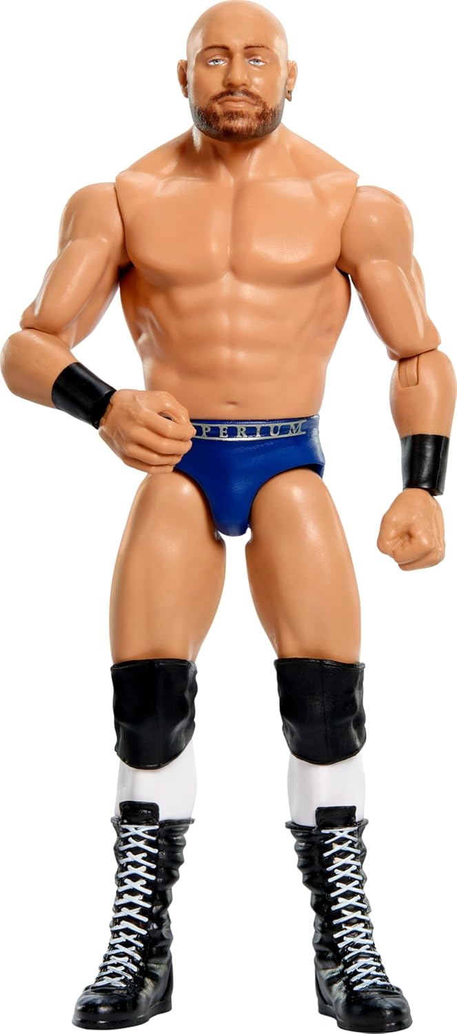 Mattel WWE Action Figure, 6-inch Collectible Giovanni Vinci with 10 Articulation Points & Life-Like Look