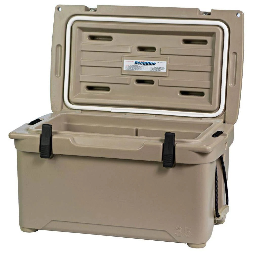 Engel Coolers 35 High-Performance Roto-Molded Cooler Tan