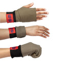 FLIPMITS Fingerless 3-in-1 Performance Gloves | Running, Hiking, Gym Workouts, Cycling, Yoga, Pilates, Driving, Sewing, Video Games, Sweat Wicking, Insulating