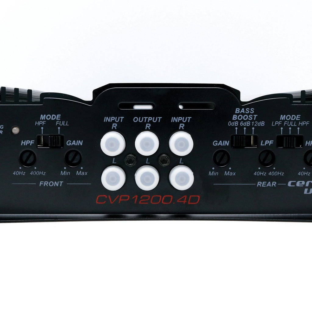 Cerwin-vega Mobile CVP1200.4D Performance Series 1,200-watt-max 4-Channel Class D Amp