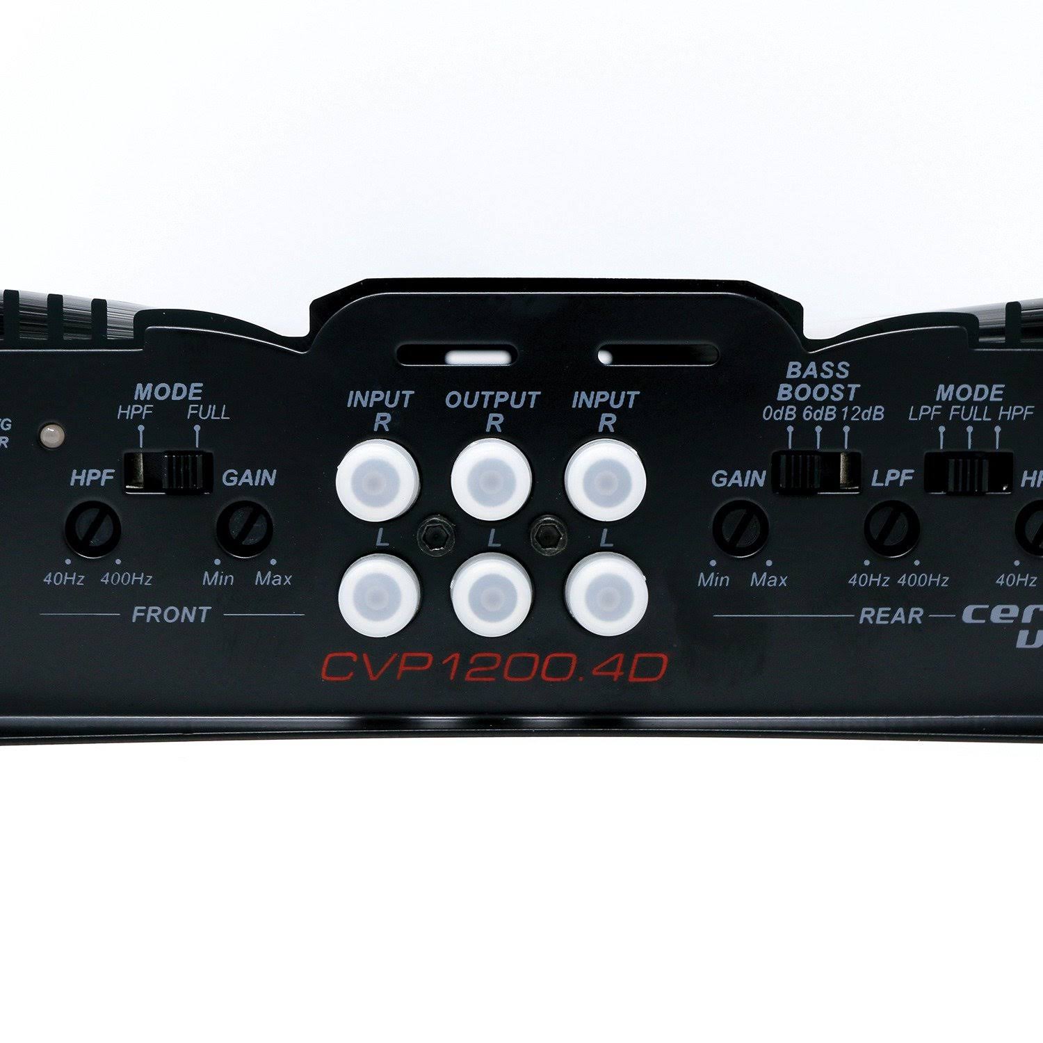 Cerwin-vega Mobile CVP1200.4D Performance Series 1,200-watt-max 4-Channel Class D Amp