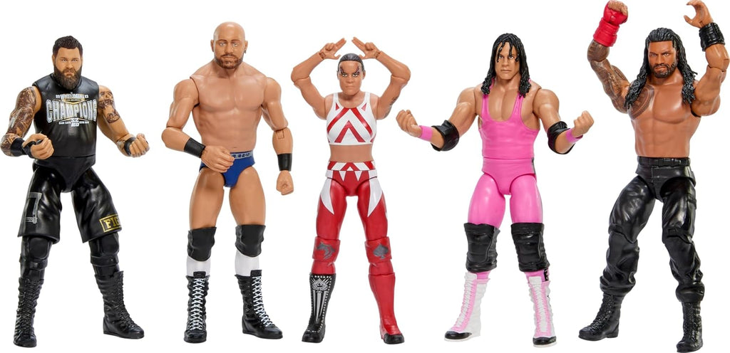 Mattel WWE Action Figure, 6-inch Collectible Giovanni Vinci with 10 Articulation Points & Life-Like Look