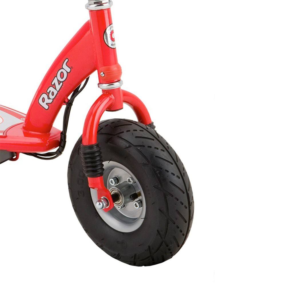 Razor E300 Rechargeable Electric Motorized Ride on Kids Scooters, 1 Red u0026 1 Blue