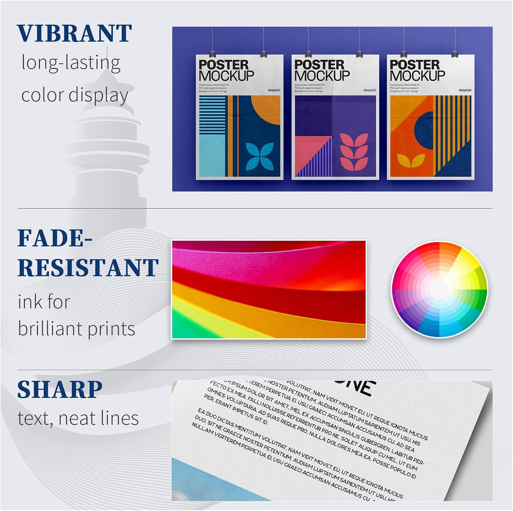 61 Black and Color Remanufactured Ink Cartridge, Replacement for HP 61XL HP61 for Envy 5530 4500 4502 Deskjet 2544 1512 3052a 2548 2542 1055 3000 2512 3051a 2540 OfficeJet 4630 Printer ( 3 Pack) Pack of 2