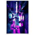 LivelyGazelle Cyberpunk Tone-16Japanese Cyberpunk Canvas Print Japanese Neon Style Poster Tokyo Anime Wall Art Picture Gift