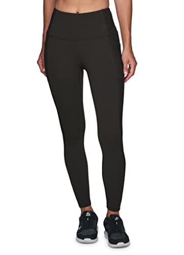 RBX Active Women's Plus Size Stretch Ankle/Full Length Workout Running Gym Yoga Leggings