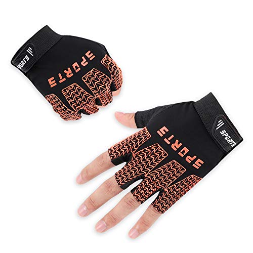 Accmor Kids Sport Gloves, Kids Half Finger Gloves, Kids Boys Girls Cycling Gloves, Kids Fishing Gloves for Cycling Camping Fishing Outdoor Sports