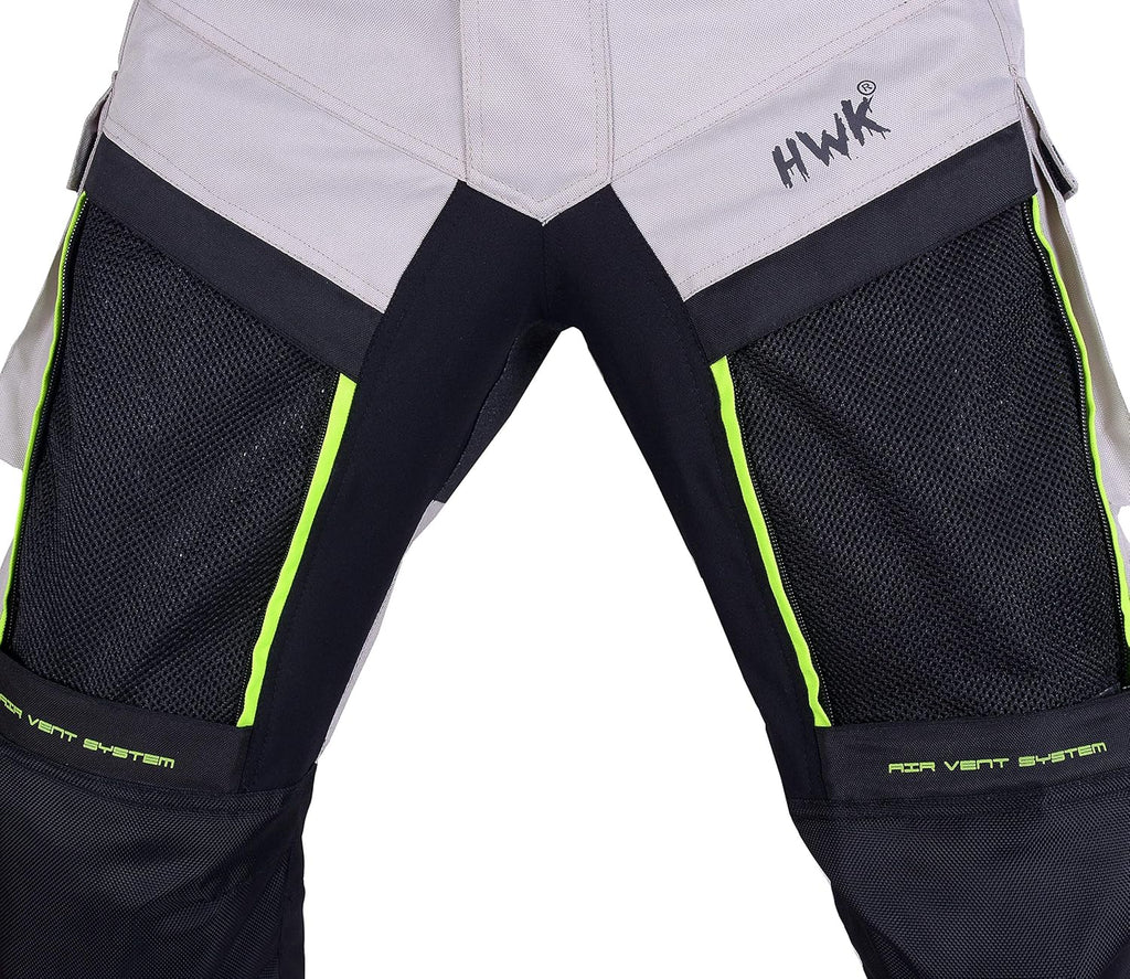 HWK Motorcycle Pants Cargo Pants Work Pants for Men Adventure Hi-Vis All-Purpose