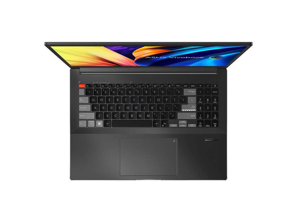 Asus Vivobook Pro 16X M7600 M7600RE-XB99 16" Notebook - 4K - 3840 x 2400 - AMD Ryzen 9 6900HX Octa-core (8 Core) - 32 GB Total RAM - 32 GB On-board Memory - 1 TB SSD - Black - AMD Chip - Windows