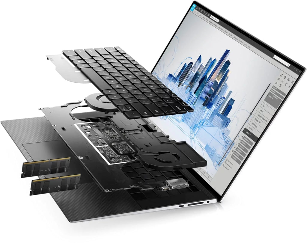 Restored Dell Precision 5000 5560 Workstation Laptop (2021) | 15.6" FHD+ | Core i9 - 512GB SSD - 64GB RAM - RTX A2000 | 8 Cores @ 5 GHz - 11th Gen CPU (Refurbished)
