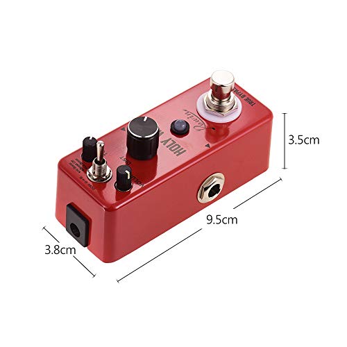 Btuty Pure Analog Phaser Guitar Effect Pedal 2 Working Modes Vintage/Modern Aluminum Alloy Shell True Bypass