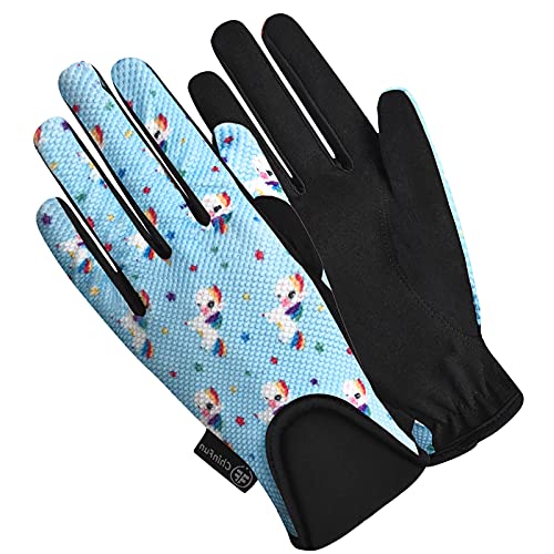 ChinFun Kids Horse Riding Gloves Equestrian Horseback Gloves for Youth Children Boys Girls Outdoor Biking Cycling Running