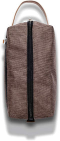 Jones Co-Pilot Dopp Kit, Heather Brown Pack of 2