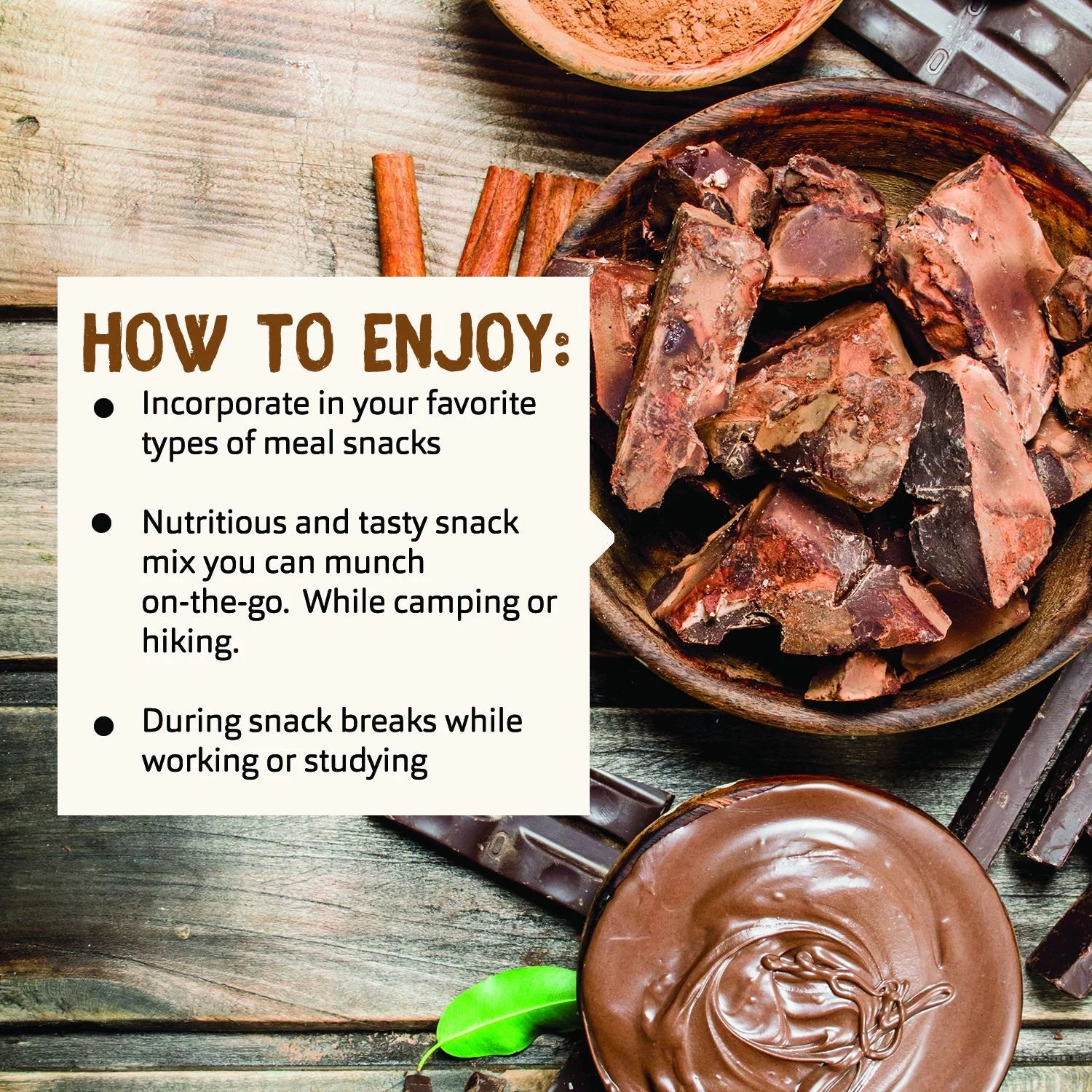 Healthy Truth - LIFE BY CHOCOLATE - Organic Dark Chocolate Covered Coconut Chunks (1.4oz SNACK Size)