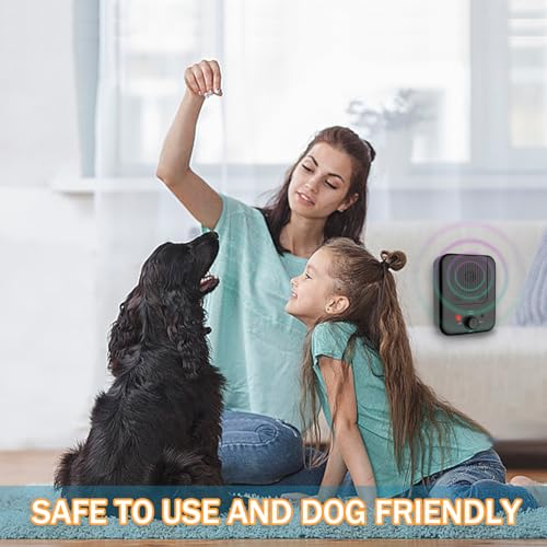 TBYUM Bark Box Ultrasonic Bark Control Device - Stop Barking & Silence Neighbor's Dog - 50 Ft Range - 3 Levels Anti-Bark Tool for Outdoors