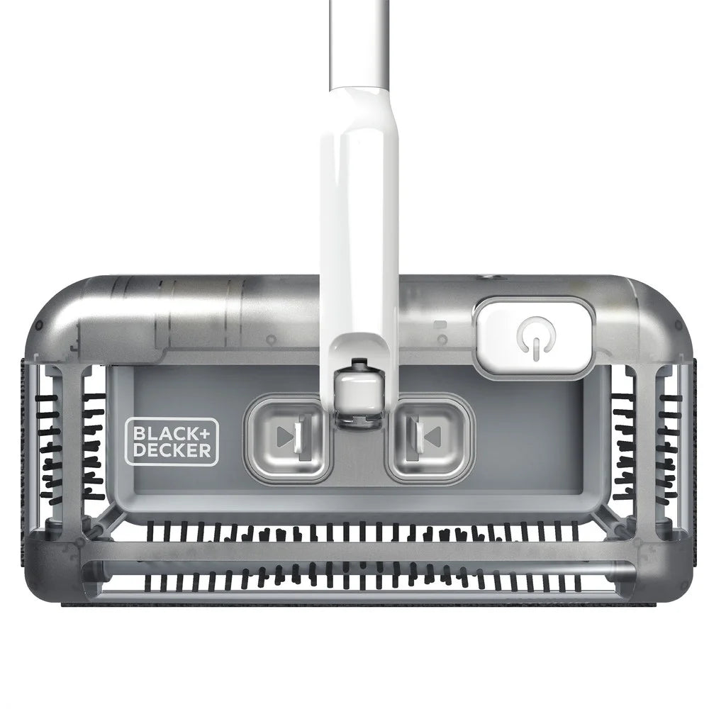 BLACK+DECKER Lithium Powered Floor Sweeper, White HFS115J10