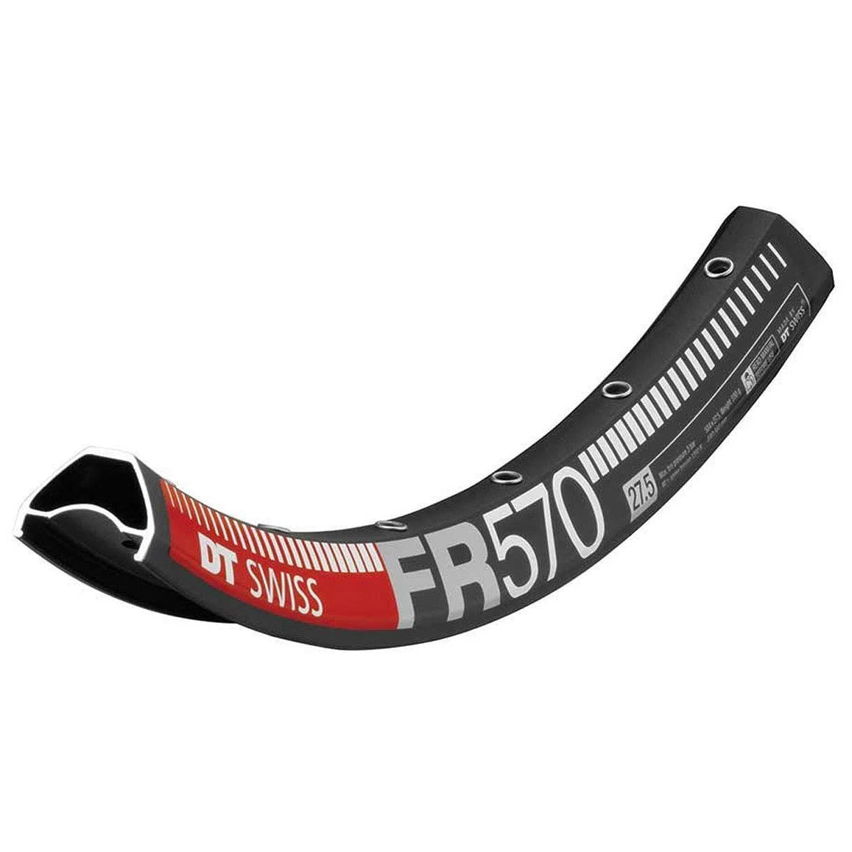 DT Swiss FR 570 27.5x22 Tubeless-Ready Disc Rim 32H Black