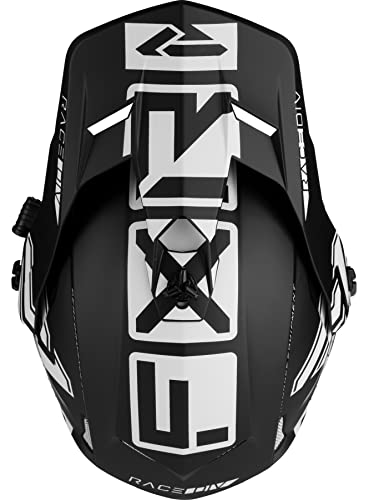 FXR Clutch X Evo Snowmobile Helmet Electric Shield Anti-Fog Breath Box White - FMVSS 218