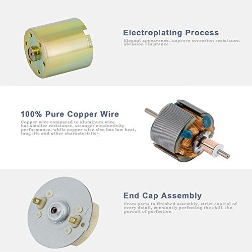 Greartisan DC Turbo Worm Geared Motor High Torque Turbine Worm Gear Box Reduction Motor 6mm Shaft