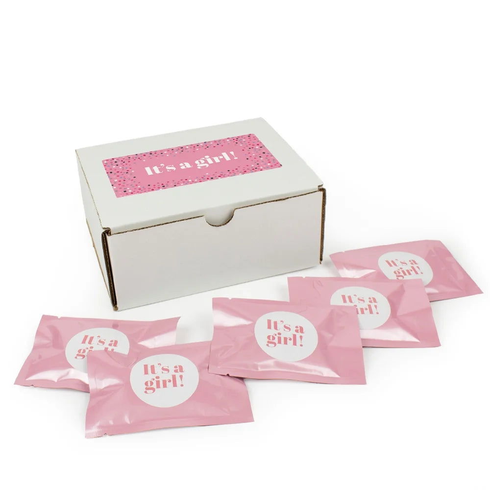 20ct It's a Girl M&M's Baby Shower Candy Favor Packs (20ct) - Milk Chocolate