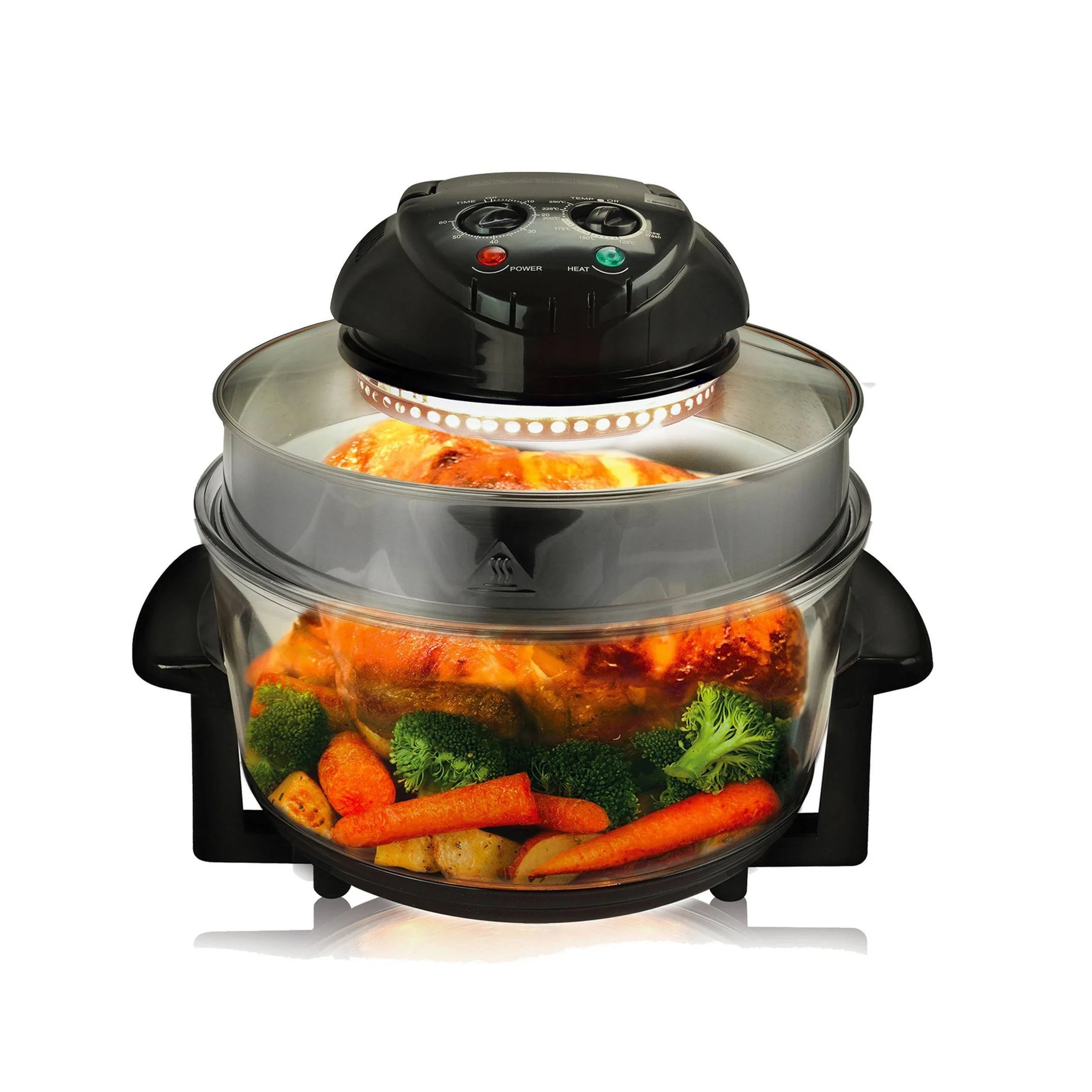 Multipurpose Countertop Air Fryer Oven - Black