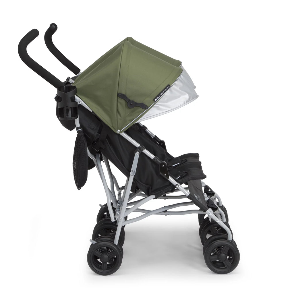 Jeep TurboGlyde Plus Side by Side Double by Delta Children, Olive Green