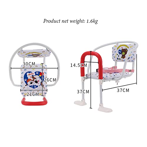 bike attachment for kids on adult bike bike seat for kids kid seat for adult bike Bicycle Child Seat Baby Safety Seat Rear Child Thickened Seat Cushion Chair Stool Big Child Bicycle Rear Seat Frame