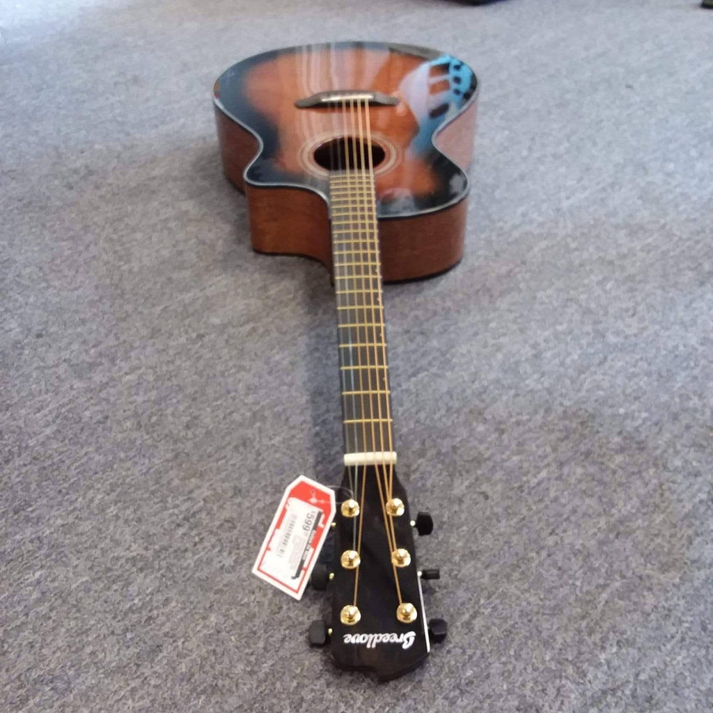 Breedlove Organic Performer Concerto CE Acoustic Electric Guitar Bourbon Burst