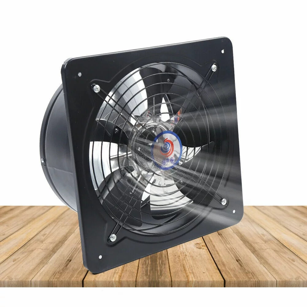 CNCEST 12" Ventilation Extractor Industrial Wall Mounted Air Blower Fan Exhaust Kitchen