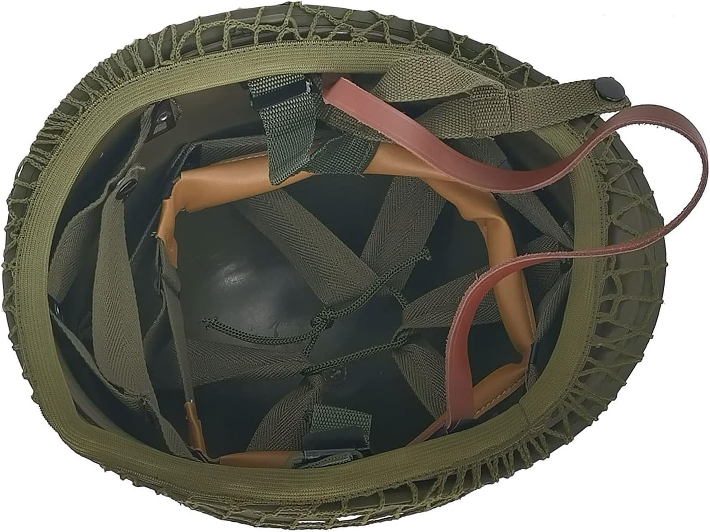WWII US Army Helmet Replica, WW2 Helmet, M1 Helmet, WW2 Army Helmet, WW2 Helmet US Army with Mesh and DIY Painting